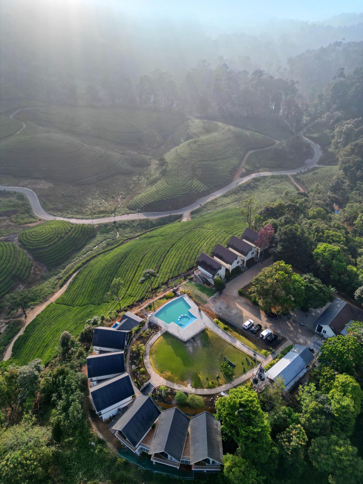 Luxury villas in Munnar in Mankulam